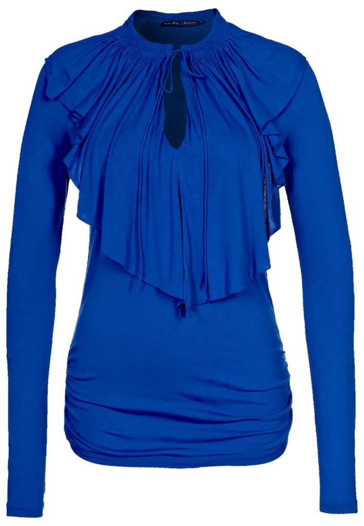 Blouse bleu electrique Ralph Lauren